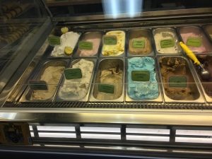 Gelato choices at Gelato & aMore, Fort Collins, CO | In Search of a Scoop